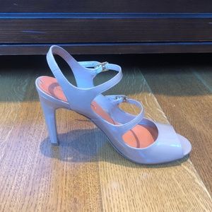 Nude Buckle Heel | Via Spiga Roseanne Dress Sandal